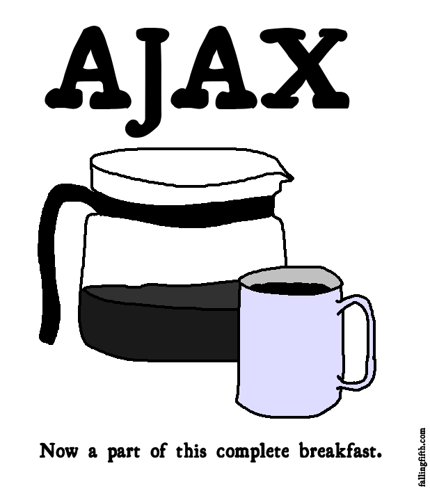 Some AJAX each day keeps the Web 1.0 at bay.